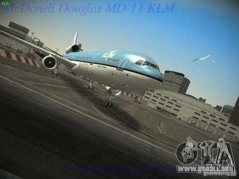 McDonnell Douglas MD-11 KLM Royal Dutch Airlines para GTA San Andreas