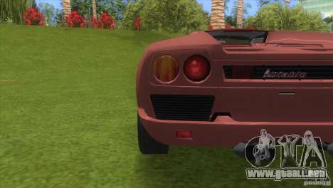 Lamborghini Diablo VTTT Black Revel para GTA Vice City