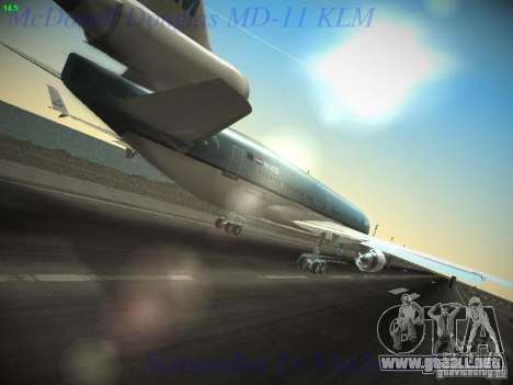 McDonnell Douglas MD-11 KLM Royal Dutch Airlines para GTA San Andreas