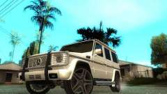 Mercedes-Benz G500 silver para GTA San Andreas