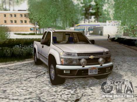 Chevrolet Colorado para GTA San Andreas