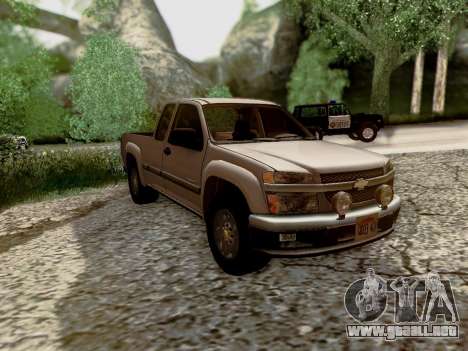 Chevrolet Colorado para GTA San Andreas