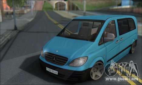 Mercedes-Benz 115 CDI Vito 2007 Stance para GTA San Andreas