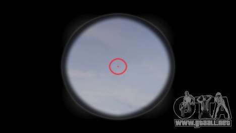 El AK-47 Colimador de destino para GTA 4
