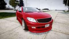 GTA V Benefactor Schafter body wide rims para GTA 4