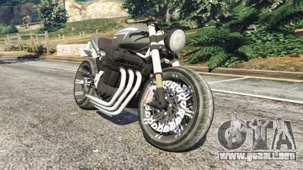 Honda CB 1800 Cafe Racer with Stickers para GTA 5
