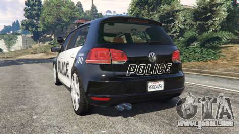 Volkswagen Golf Mk6 Police