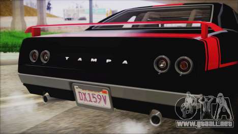 GTA 5 Declasse Tampa IVF para GTA San Andreas