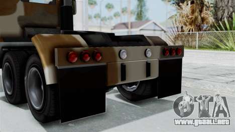 GTA 5 HVY Barracks Semi IVF para GTA San Andreas