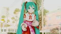Project Diva F2nd - Hatsune Miku (Shrine Maiden) para GTA San Andreas