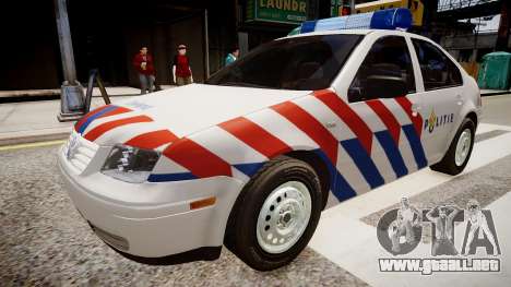 Volkswagen bora police para GTA 4
