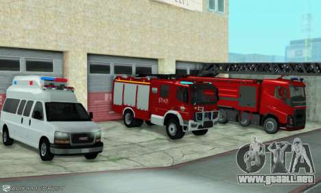 Mercedes-Benz Atego GBA Euro 6 Bocar para GTA San Andreas