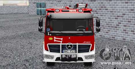 Mercedes-Benz Atego GBA Euro 6 Bocar para GTA San Andreas