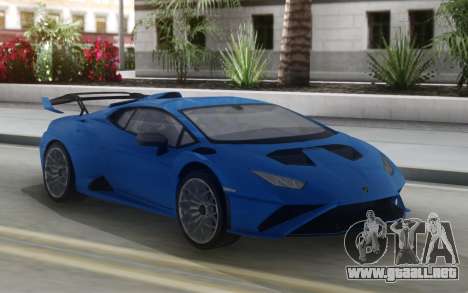 Lamborghini Huracan STO 2021 para GTA San Andreas