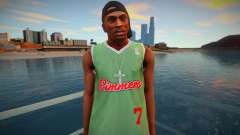 CJ as Grove Family Outfit v3 para GTA San Andreas