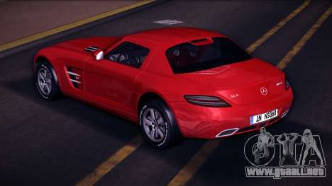 Mercedes-Benz SLS (AMG) Christmas Edition para GTA Vice City