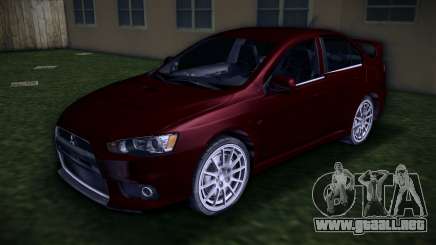 Mitsubishi Lancer Evolution X para GTA Vice City