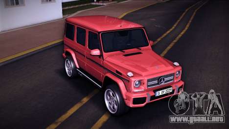 Mercedes-Benz G65 AMG (DE Plate) para GTA Vice City