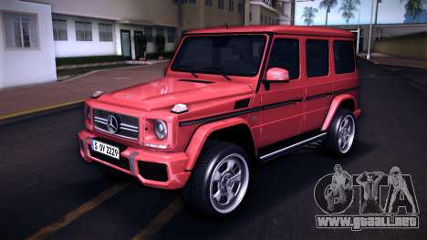 Mercedes-Benz G65 AMG (DE Plate) para GTA Vice City