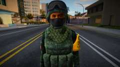 Piel de soldado del Ejército Mexicano v2 para GTA San Andreas