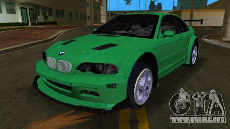 BMW M3 GTR E46 01 para GTA Vice City