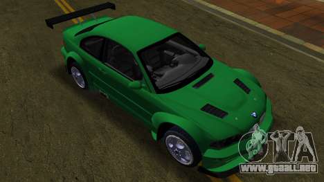 BMW M3 GTR E46 01 para GTA Vice City