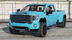 GMC Sierra HD Denali Crew Cab Dark Turquoise [Add-On] para GTA 5
