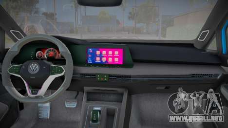 Volkswagen Golf GTI 2020 para GTA San Andreas