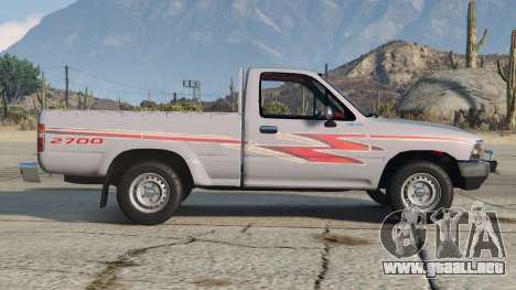 Toyota Hilux Light Grey