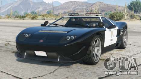 Vapid Bullet GT Police Eerie Black