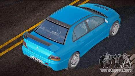 Mitsubishi Lancer Evolution IX Devo para GTA San Andreas