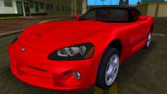 Dodge Viper SRT-10 Roadster TT Black Revel para GTA Vice City