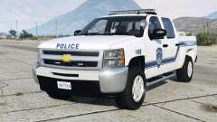 Chevrolet Silverado 1500 Crew Cab Police para GTA 5