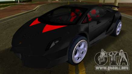 Lamborghini Sesto Elemento TT Black Revel para GTA Vice City