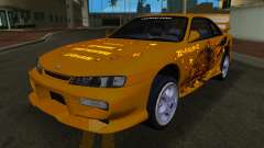 Nissan 200SX S14 98 SILVIA_CUSTOM18 para GTA Vice City