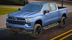 Chevrolet Silverado 2023 RST Blue para GTA San Andreas