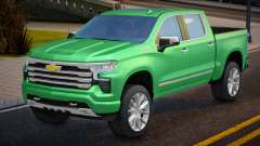 Chevrolet Silverado High Country 2022 Green para GTA San Andreas