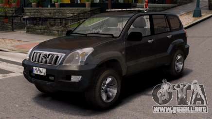 Toyota Prado Black para GTA 4
