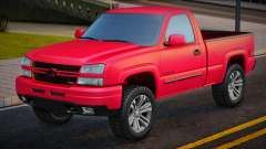 Chevrolet Silverado 2006 Custom Red para GTA San Andreas