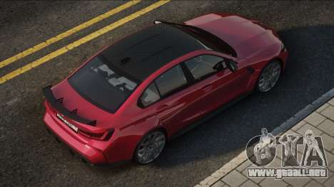 BMW M3 g80 Red para GTA San Andreas