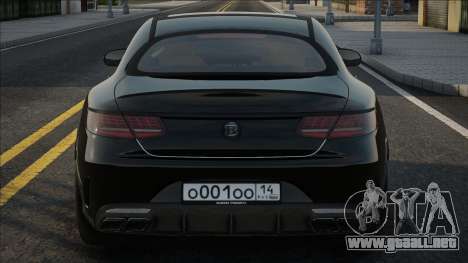 Mercedes-Benz S63 BRABUS 800 para GTA San Andreas