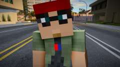 Zero Minecraft Ped para GTA San Andreas