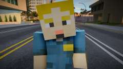 Dwayne Minecraft Ped para GTA San Andreas