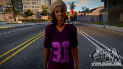Bfyst Upscaled Ped para GTA San Andreas