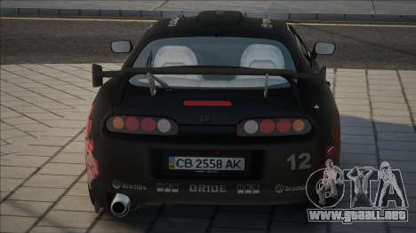 Toyota Supra JZA80 [Black] para GTA San Andreas