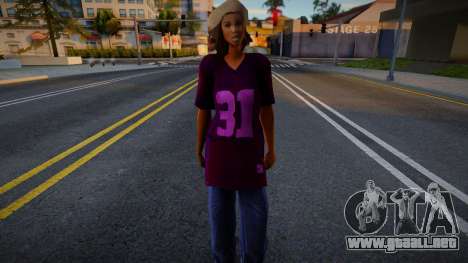 Bfyst Upscaled Ped para GTA San Andreas