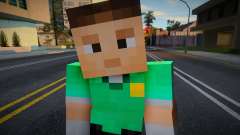 Sfemt1 Minecraft Ped para GTA San Andreas