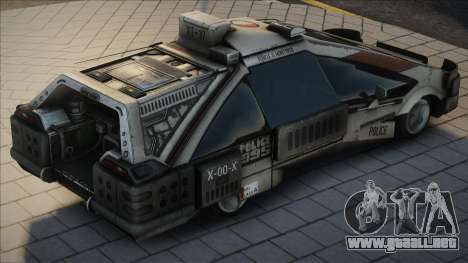 Sci-Fi Police Car para GTA San Andreas