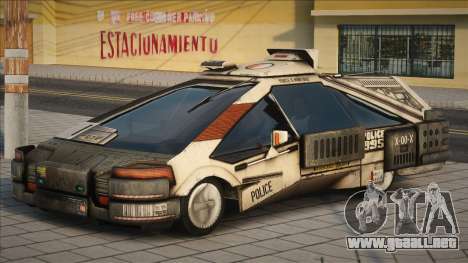 Sci-Fi Police Car para GTA San Andreas