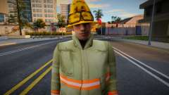 Lafd1 Upscaled Ped para GTA San Andreas